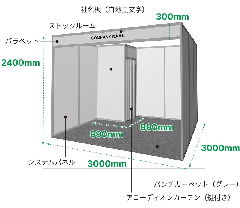 パッケージブース