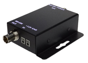 BNCケーブル1本で映像信号の伝達，電源の供給が可能なHD-SDI用電源重畳ユニット