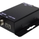 BNCケーブル1本で映像信号の伝達，電源の供給が可能なHD-SDI用電源重畳ユニット